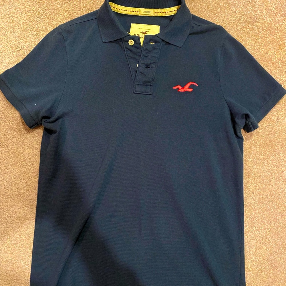 SOLD ON EBAY - Men’s Hollister California Navy Polo Shirt - Size M